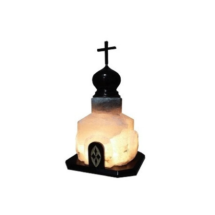 Соляная лампа Церковь 5 кг белая